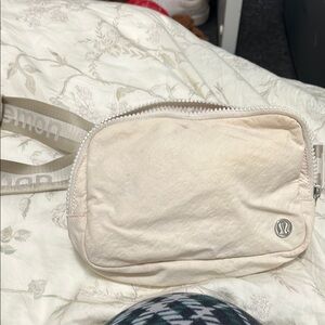 lululemon athletica Cream Crossbody Bag
